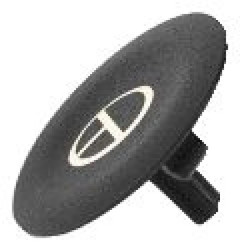Wkładka czarna, T, do okrągłych przycisków O 22mm ZBA245