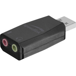 SpeedLink SL-8850-BK-01 Audio & Video PC Audio black sleek design