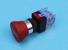 LAS0-K11-TSB/R PRZYCISK BEZP.1-NO 1-NC