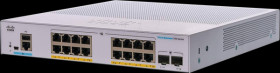 CBS350-16FP-2G-EU Switch, 18-Port, Gigabit Ethernet, SFP, PoE
