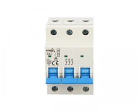 Wyłącznik nadprądowy 3P B 40A 6kA AC A00-S7-3P-B40