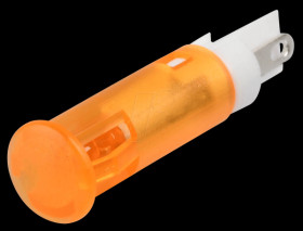 QS61XXO24 Indicator LED, 24 V DC, 6 mm, FASTON, orange
