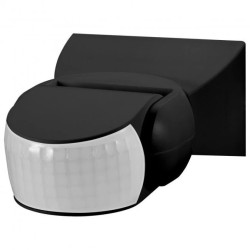 Czujnik ruchu 360/180 2 sensory, IP65, 1200W, czarny, TUYA Smart Wi-Fi,OR-CR-277/B