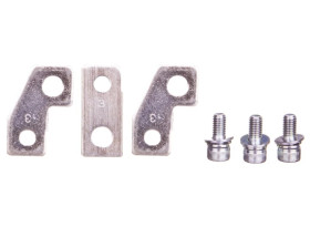 Przedłużenie przyłączy szynowe, rozszerzone ze śrubami 3P (komplet na jedna stronę 3szt.) HYB011H