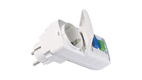 Adapter Zabezpieczenia Ziemnozwarciowego Bachmann Biały, Pokrywa Na Zawiasach...