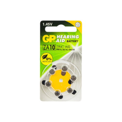 Bateria cynkowo-powietrzna 10ZA/ZA10 GP 1,4V blister 6szt.