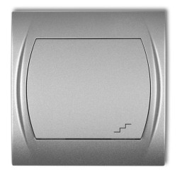 LOGO Łącznik schodowy srebrny metalik 7LWP-3