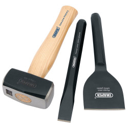 Draper 26120 Builders Kit with Hickory Handle (3 Piece)