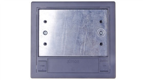 Simon Connect Puszka Sf Podłogowa Podwójna 4Xk45 + Sm202/9 Szara Sf210/1