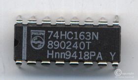 74163 74HC163N UKŁAD SCALONY
