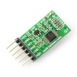 Adapter IDC 10pin 1,27mm - 2,54mm dla czujnika PMS7003