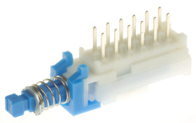 Nasadka przełącznika Zatrzaskowy DPDT, montaż PCB Alps Alpine