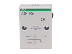 Automat zmierzchowy 16A 230V 2-1000 lux IP65 AZH-106 F&F FILIPOWSKI