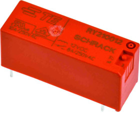 Przekaźnik mocy 6V dc SPDT TE Connectivity, montaż PCB 162Ω Otwór przezierny