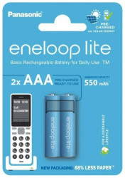 Akumulator NiMH R03 / AAA 550mAh 1,2V Eneloop Lite BK-4LCCE/2DE (2szt.)