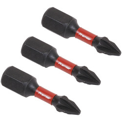 Sealey AK8207 Pozi #1 Impact Power Tool Bits 25mm - 3pc
