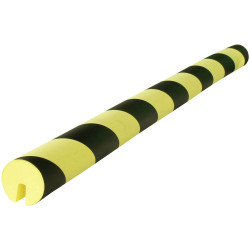 VISO PU 208 NJ Split Sleeve Black/Yellow Diameter40x750mm 1piece