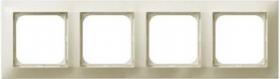 Impresja, Ramka poczwórna, ecru,