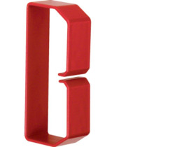 tehalit.HNG Klamra do przewodów 50x100mm czerwony HN501003 HAGER