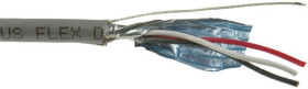 Wielożyłowy kabel przemysłowy 0.2 mm² 3 -rdzeniowy Ekranowany 24 AWG AWG PVC 300 V