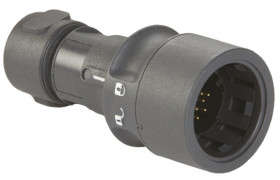 Złącze wielostykowe przemysłowe 22-pinowe Montaż na kablu Wtyczka Bulgin