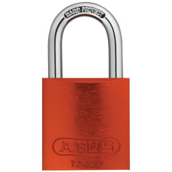 ABUS 45244 72/40mm Aluminium Padlock Orange Keyed Alike TT02767