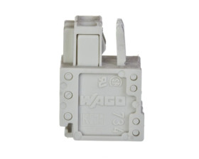 Gniazdo MCS-MINI Classic 2-biegunowe jasnoszare raster 3,5 mm 734-102 /200szt./