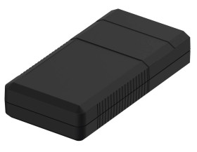 Bopla BOS 802-9005 (34802000) - obudowa ręczna z pojemnikiem na baterie (4 x 1,5V) i wgłębieniem powierzchni pod frezowanie otwo