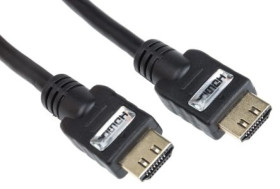 1m 8K HDMI M-M 28awg Black Aluminium Hoo