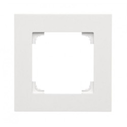 Ramka pojedyncza SIMON 55 Line biała matowa Kontakt Simon TR1/111