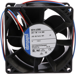 Wentylator osiowy 24 V DC DC 80 x 80 x 38mm 26W 190m³/h 66dB