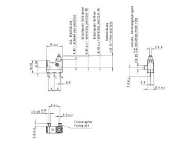 Marquardt 01065.2652-00 Mikroprzełącznik 30 V/DC 0.1 A 1 x wł/(wł) IP67 (część robocza), IP00 (część przyłączeniowa) chw