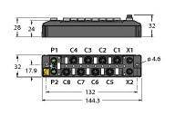 Rozdzielacz czujnik / element wykonawczy, aktywny Turck TBEN-S1-8DOP 6814022 1 szt.