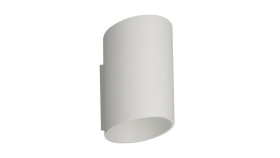 Kinkiet Lampa Ścienna Slice Kolor Biały Metal, G9 Ip20 50603-Wh-N Zuma Line