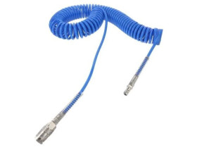 Przewód pneumatyczny spiralny 12bar poliuretan Dł. przewodu: 10m 8X5-10-KPL