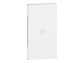 LIVING NOW Klawisz z symbolem "światło" - 2 moduły - biały KW01M2A LEGRAND