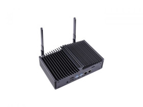 A205E Mini PC, with Jetson Xavier NX 8GB module, 128GB SSD, 2xHDMI, 2xGbE. 4xUSB 3, RS232, RS485, WiFi/BLE, Aluminum case, Pre-i
