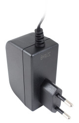 Adapter AC/DC Uwy 12V dc Iwy 3A Złącze 2,1 x 5,5 x 12 mm, biegun dodatni w środku 36W typ wtyczki: Typ C