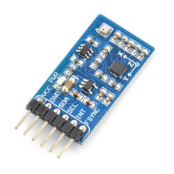 IMU 10DoF - MPU9255 + BMP280 - 3-osiowy akcelerometr, żyroskop i magnetometr oraz barometr - Waveshare 12476