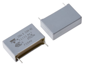 Kondensator foliowy 220nF 310V ac Vishay Poliester rozstaw: 22.5mm THT ±10