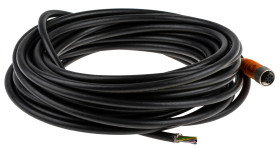 Przewód czujnik-siłownik ze złączem Złącze M12 liczba rdzeni 8 długość 10m Rodzaj A Żeńskie