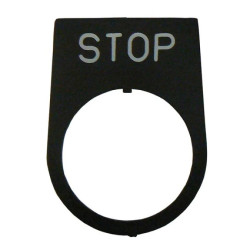 Tabliczka informacyjna STOP NEF 30 W0-TI II