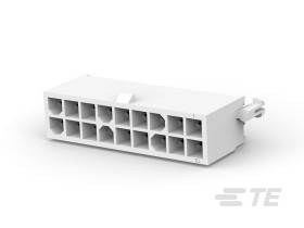 Wtyk PCB 18-pinowe raster: 4.14mm 2-rzędowe TE Connectivity Montaż na płytce