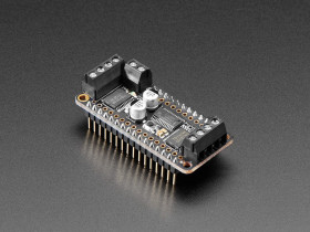 Assembled DC Motor + Stepper FeatherWing Add-on