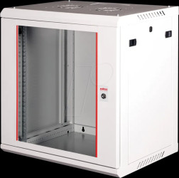 26210125 19" wall-mounted housing, 12U, 450mm depth, gray