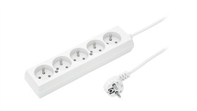 Przedłużacz 5-Gniazd Z/U 16A 3M /Omy 3X1,5/ Biały Ps-570 T-969180