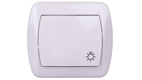 Simon Akord Przycisk /Światło/ Beżowy As1/12