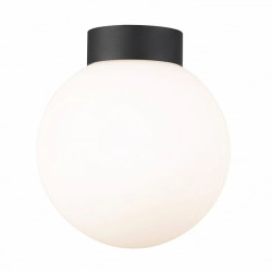 Lampa sufitowa z szklanym kloszem ARCTURUS kolor czarny - C0574-01D-P7AA Zuma Line