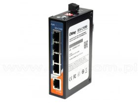 Switch niezarządzalny, 5x 10/100 RJ-45, obudowa slim (ORing IES-C1050)