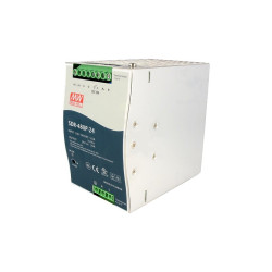 Zasilacz imp. DIN 24V/20A MW SDR-480P-24 MEAN WELL Przemysłowy na szyne
